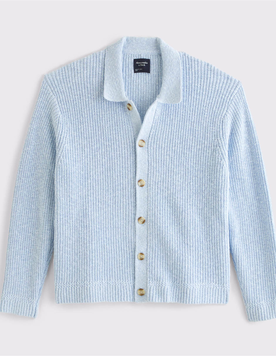 Suéter cuello Solapa para hombre