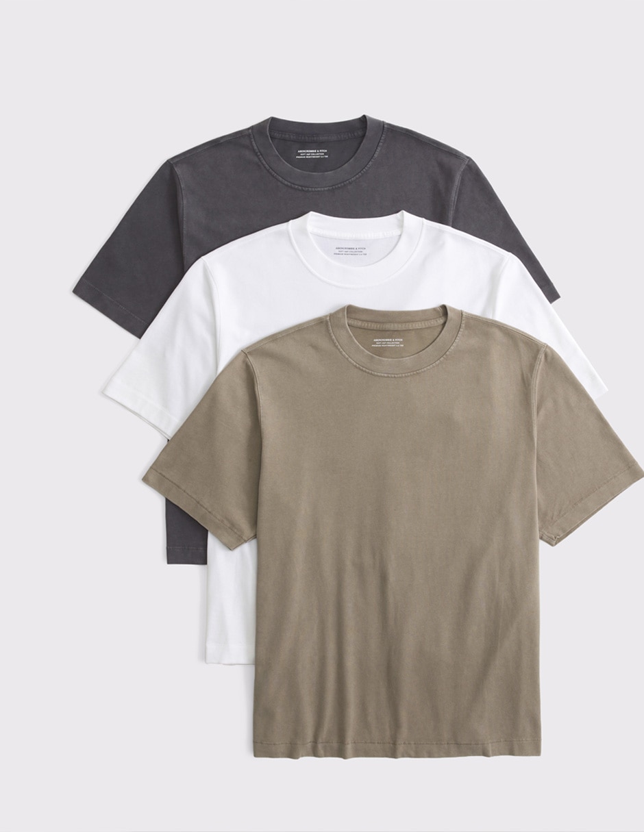 Playera cuello redondo para hombre