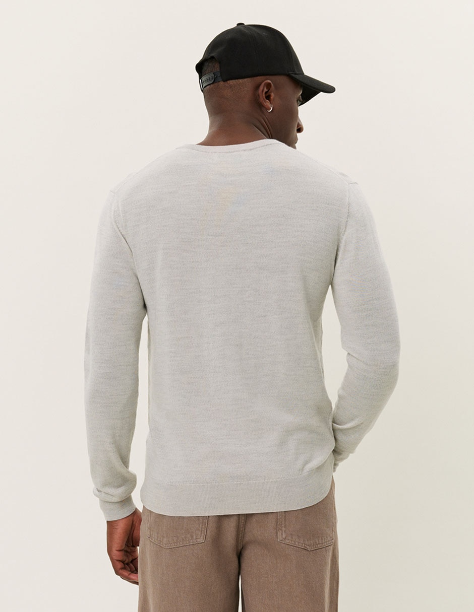 Suéter cuello redondo para hombre 2