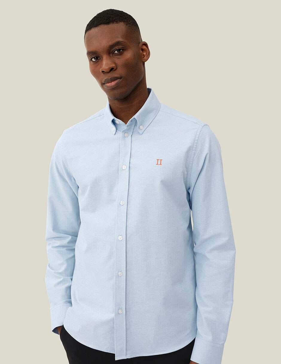 Camisa casual de algodón manga larga para hombre 3