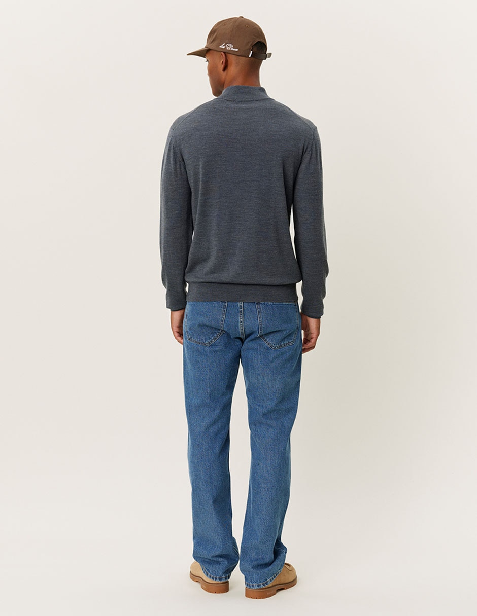 Suéter cuello alto para hombre 2