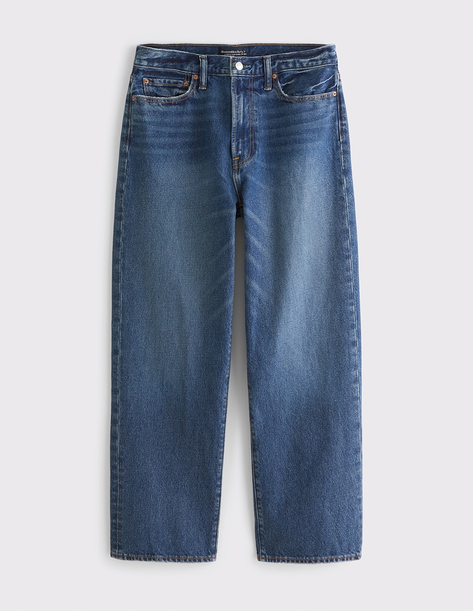 Jeans regular lavado medio para hombre 2
