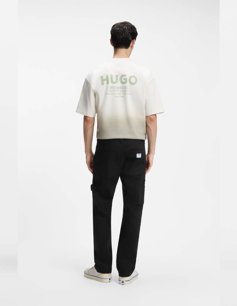 Pantalón casual cargo regular de algodón para hombre 2