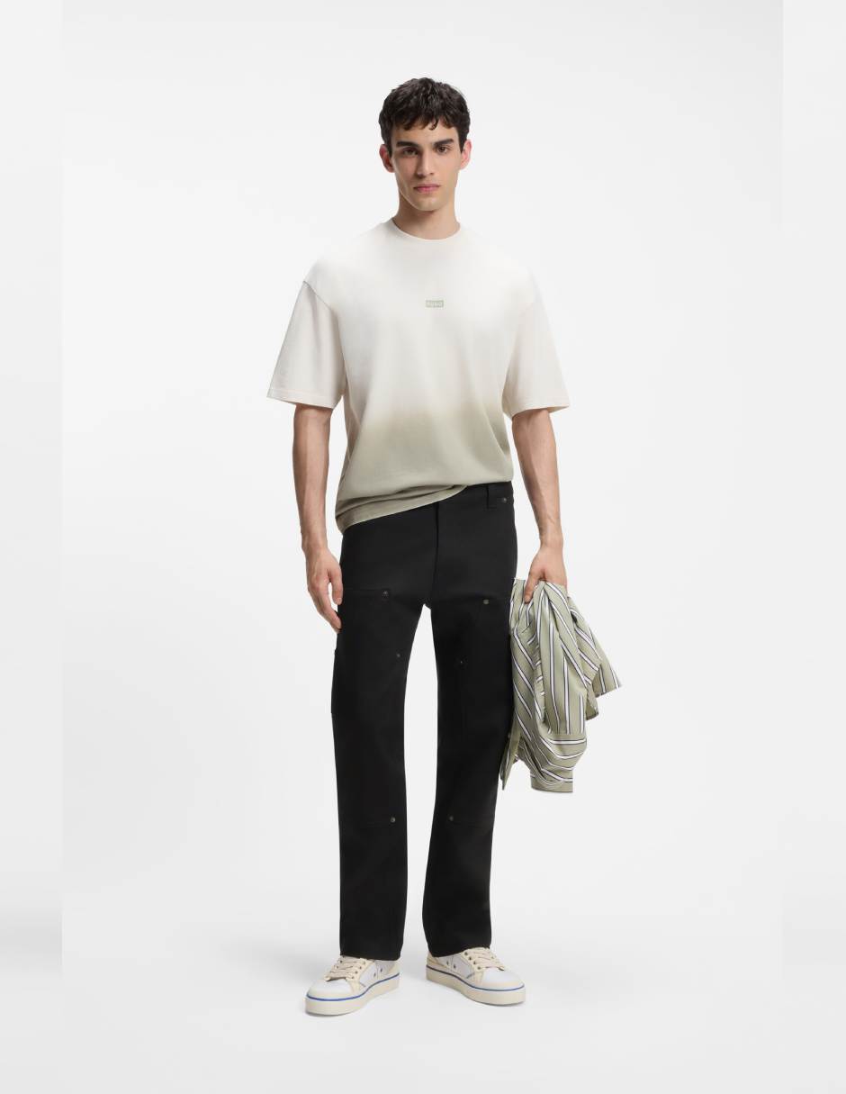 Pantalón casual cargo regular de algodón para hombre 3