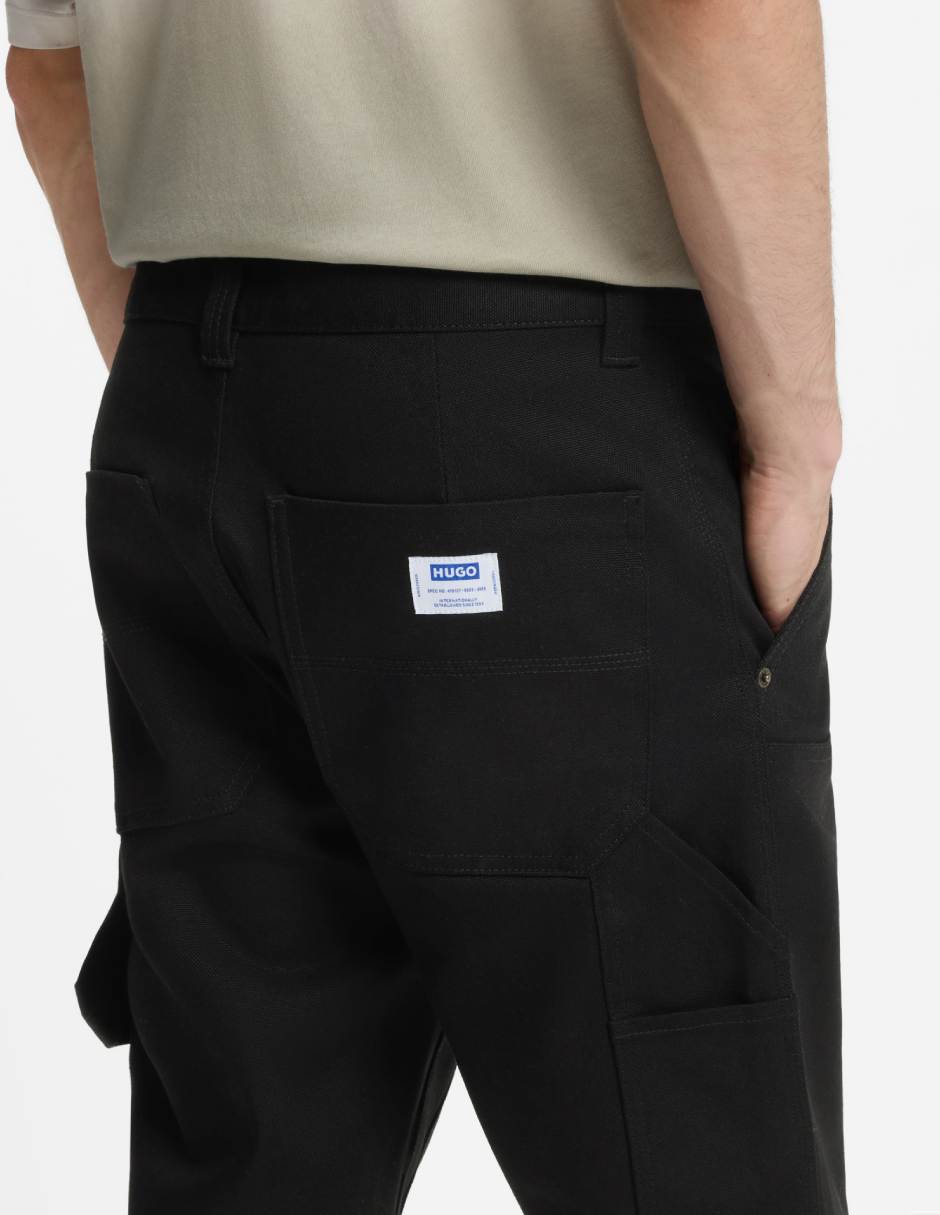 Pantalón casual cargo regular de algodón para hombre 4