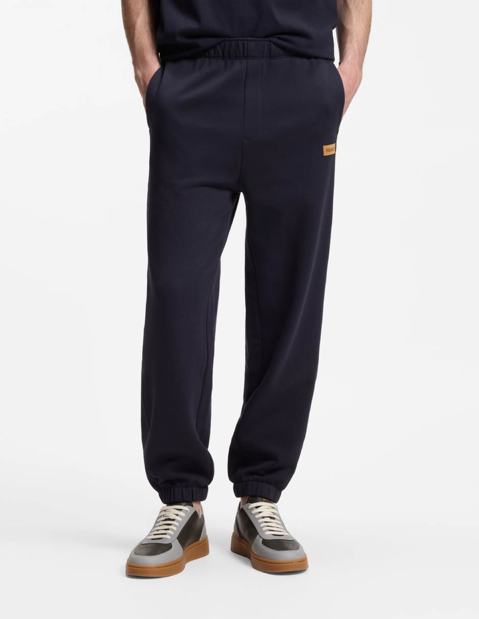 Pants regular con elástico para hombre
