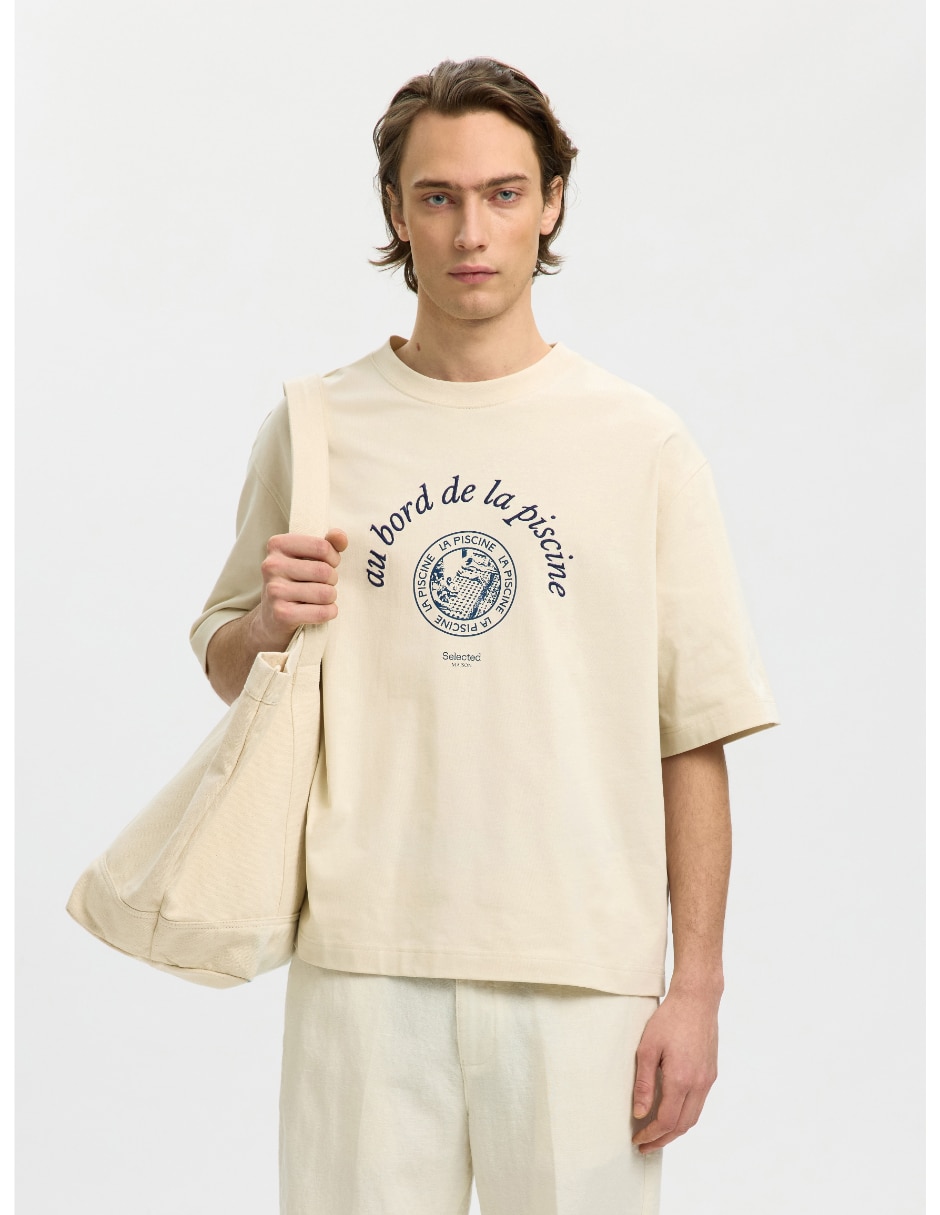 Playera cuello redondo para hombre
