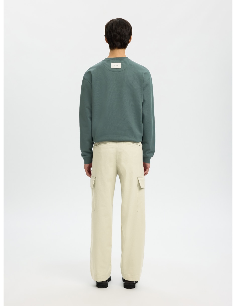 Pantalón casual cargo regular de algodón para hombre 2