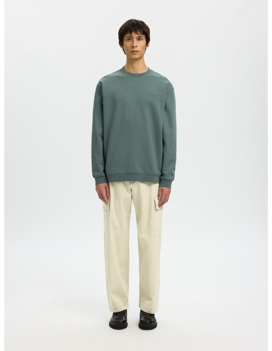Pantalón casual cargo regular de algodón para hombre 4