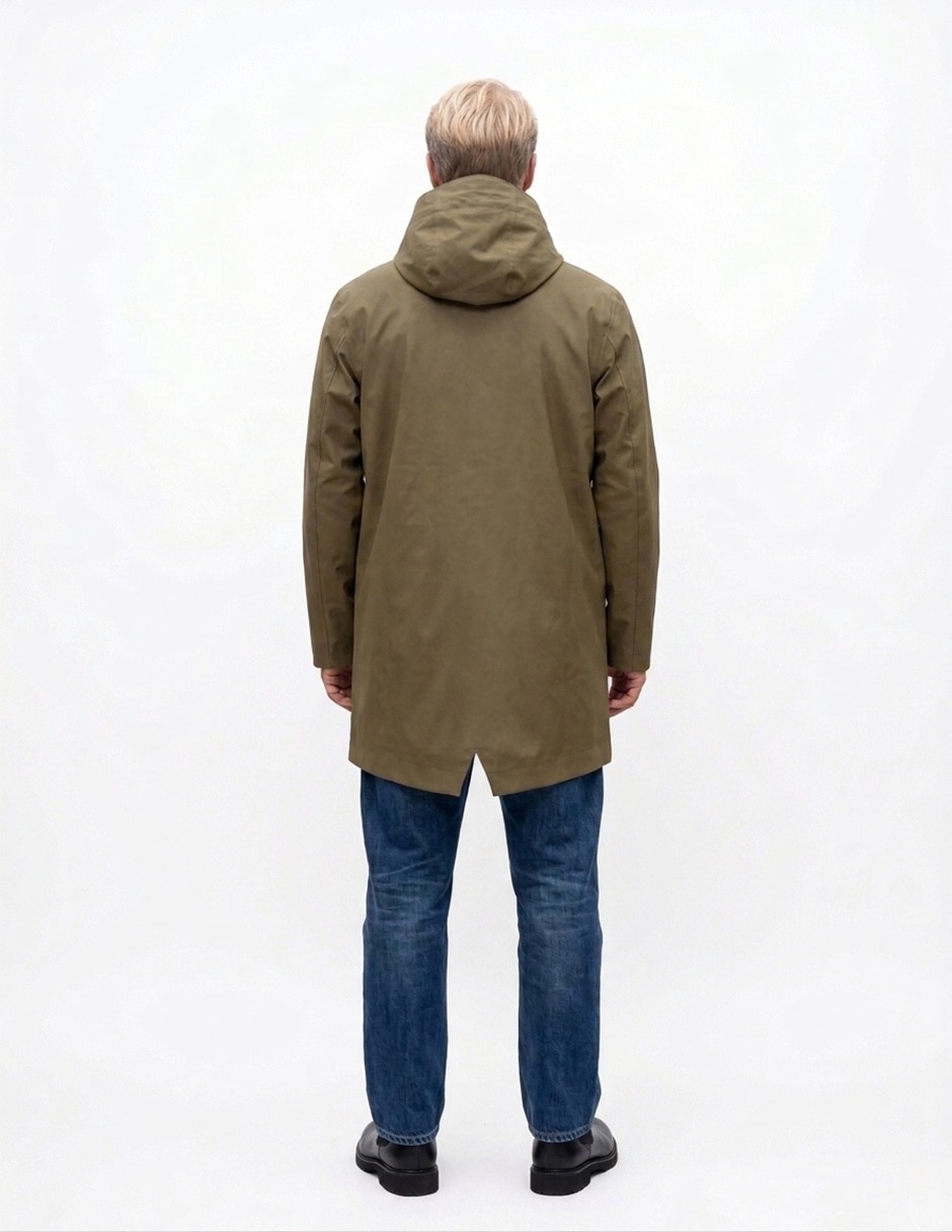 Gabardina 3/4 para hombre 4