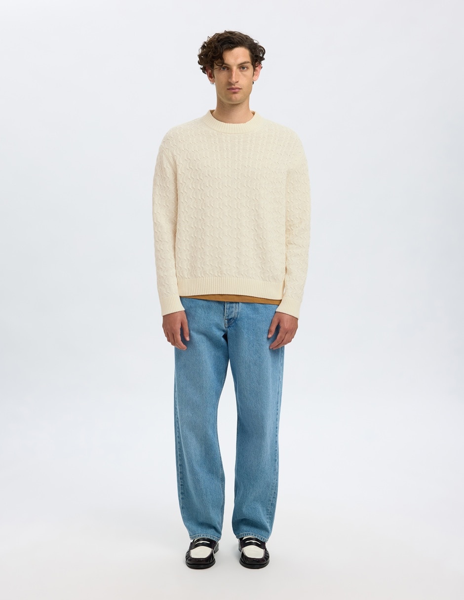Suéter cuello redondo para hombre 3