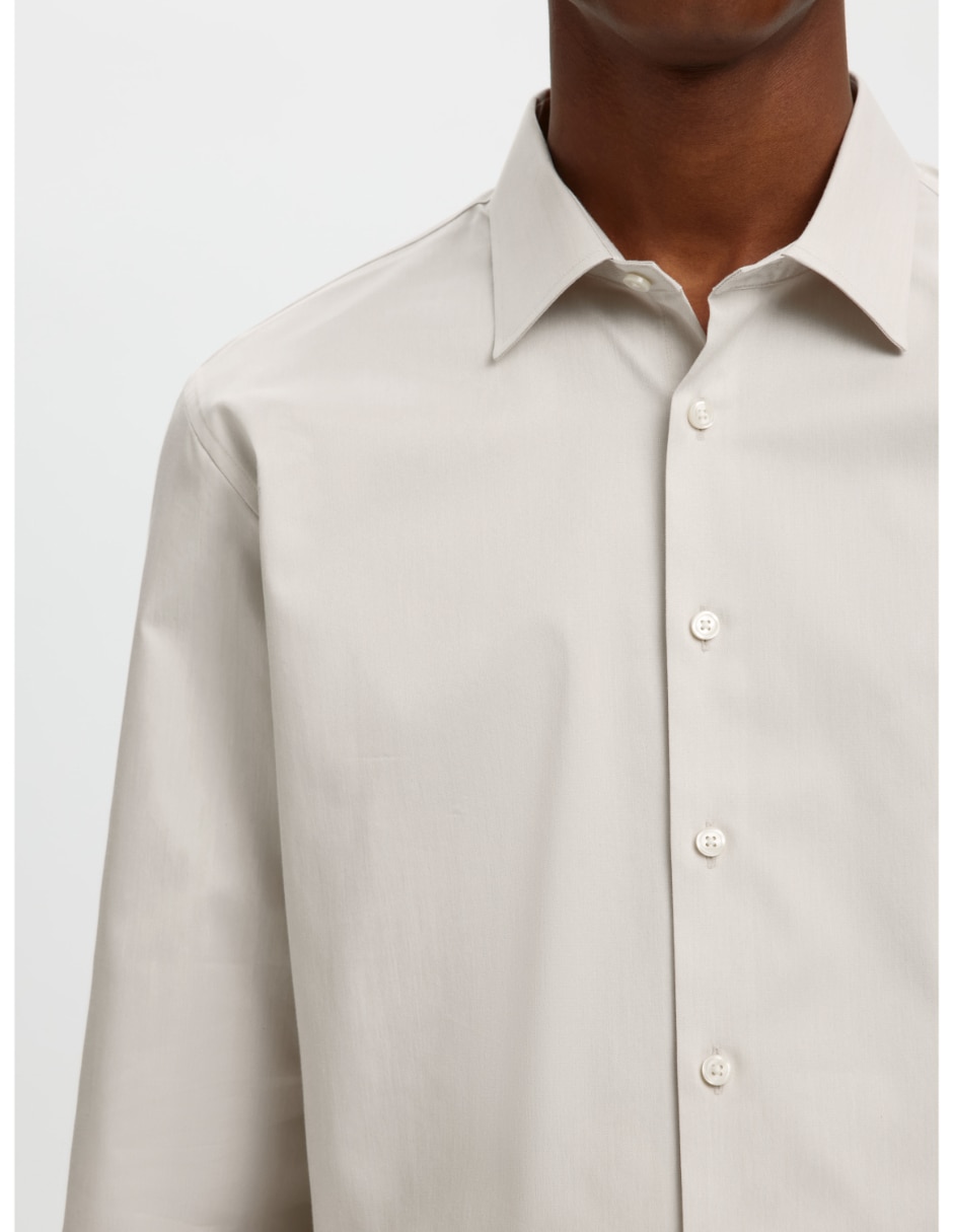 Camisa casual de algodón manga larga para hombre 3