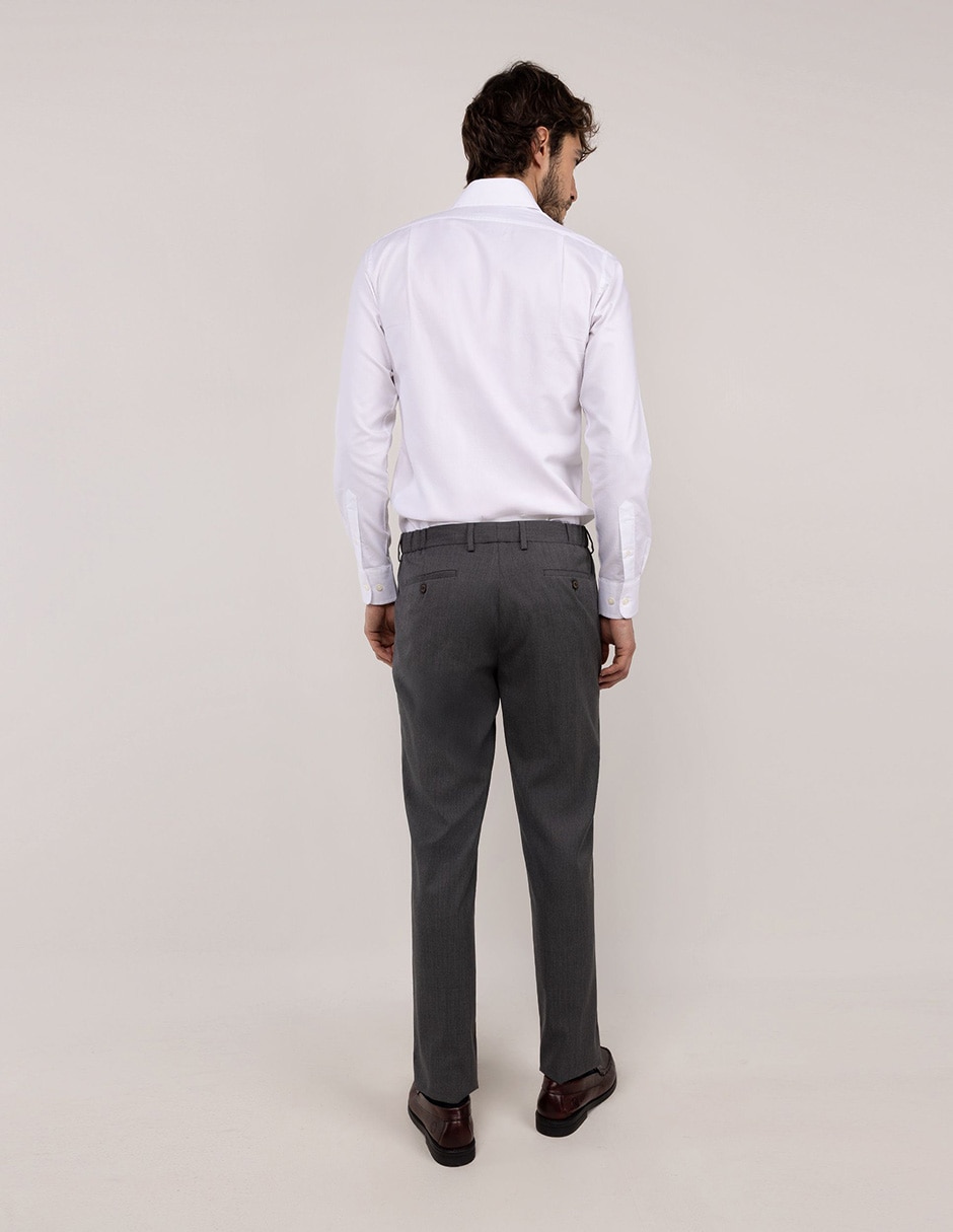 Camisa casual de algodón manga larga para hombre 2
