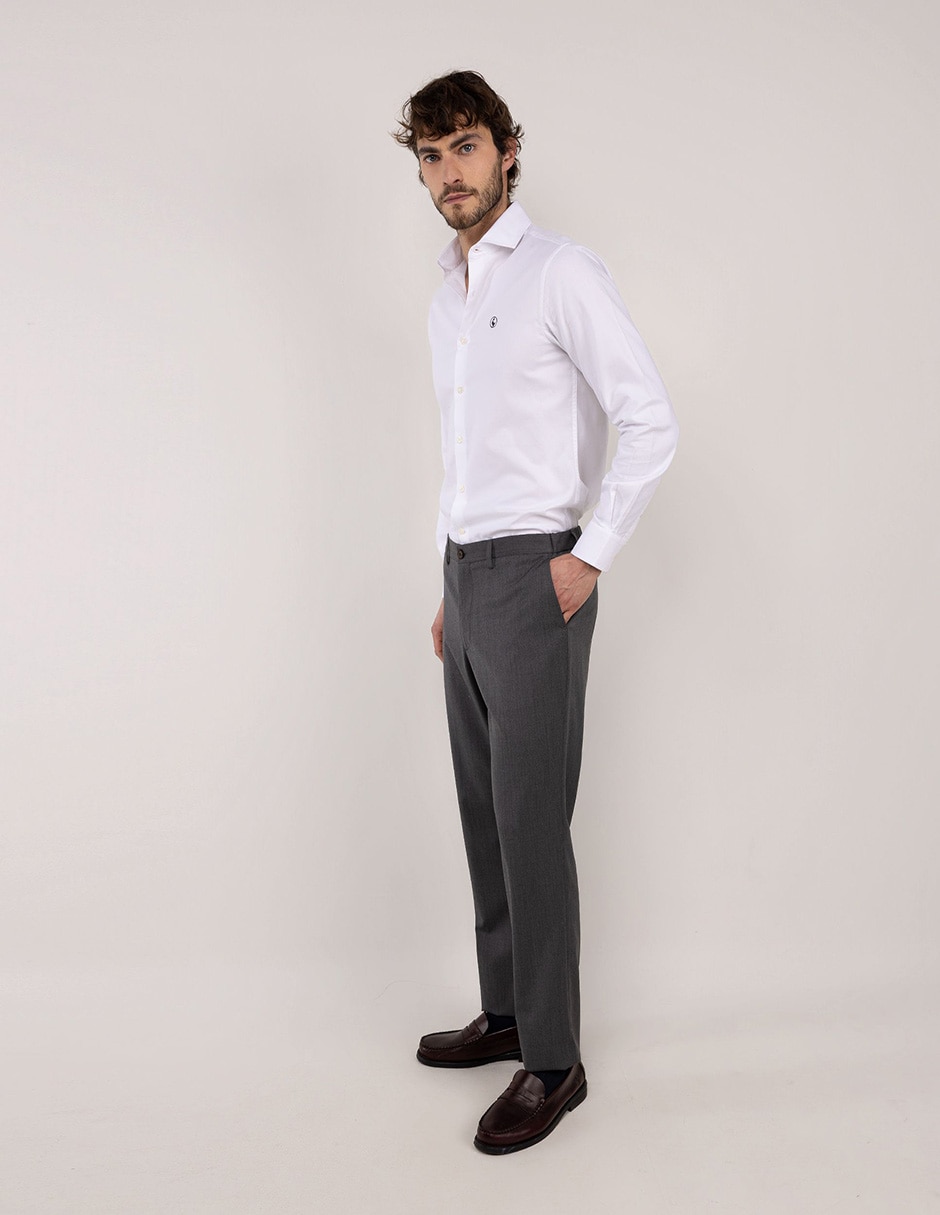 Camisa casual de algodón manga larga para hombre 3
