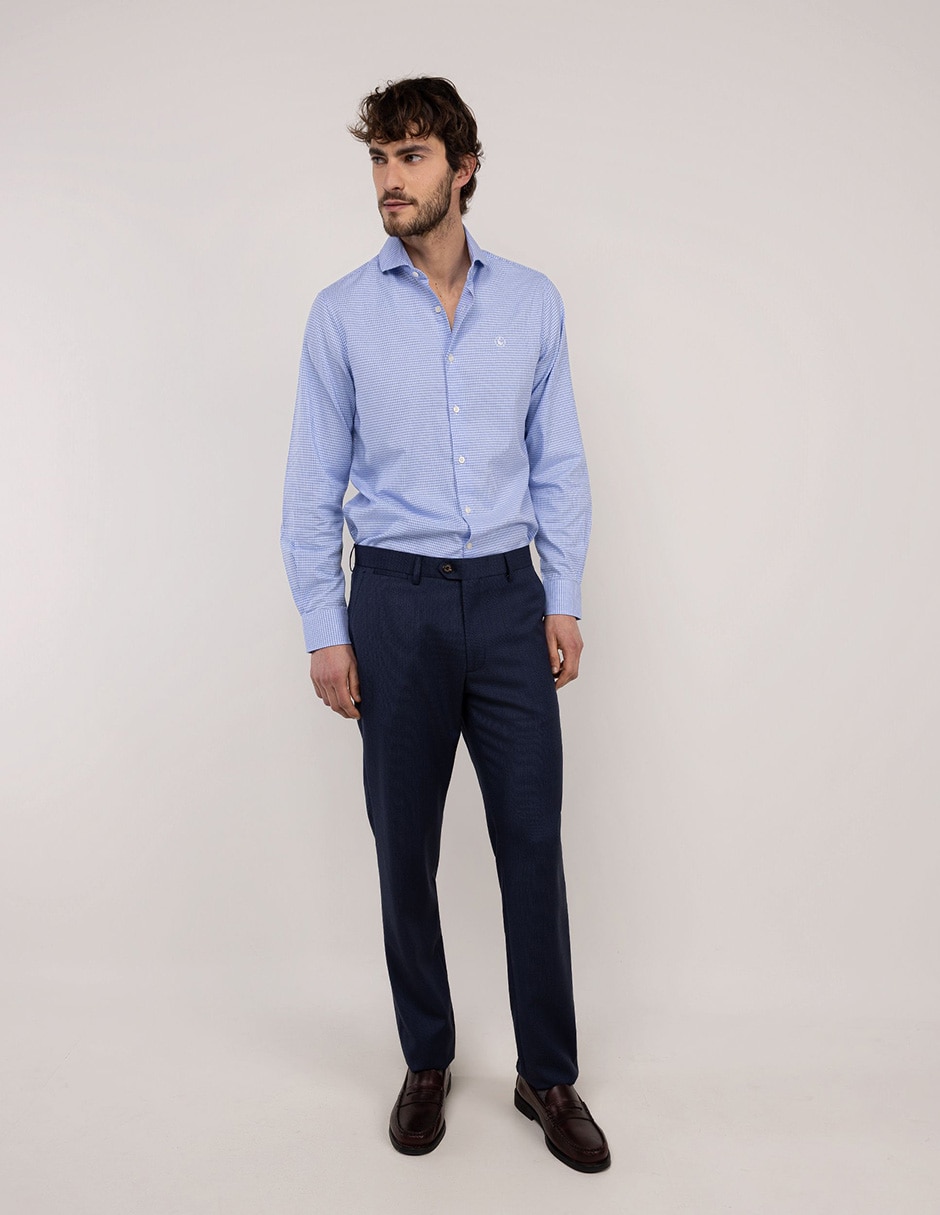 Camisa/sobrecamisa casual de algodón manga larga para hombre 2