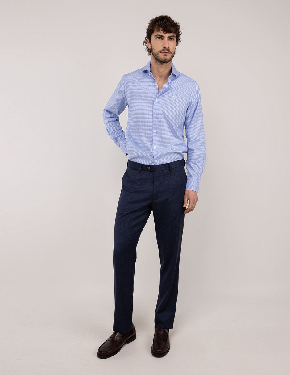 Camisa/sobrecamisa casual de algodón manga larga para hombre 7