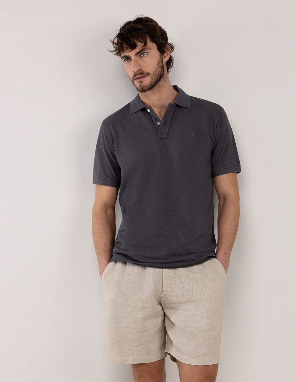 Playera tipo polo para hombre