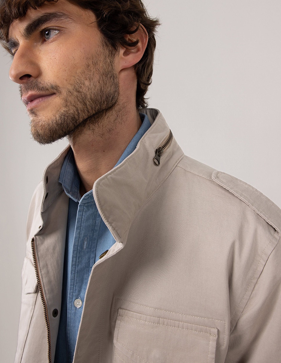 Chamarra casual para hombre 2