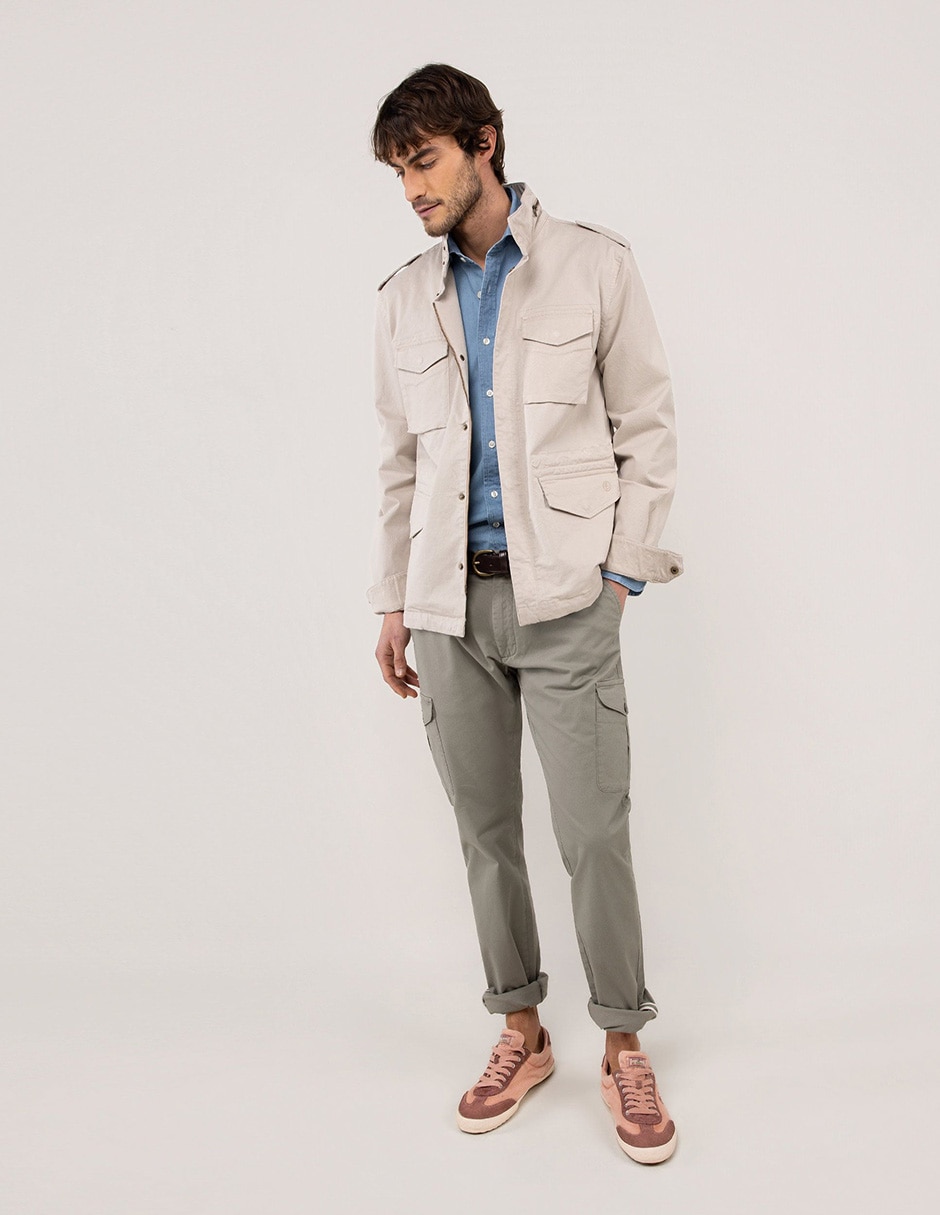 Chamarra casual para hombre 4