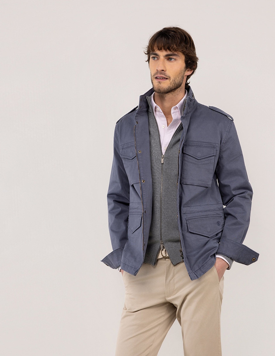 Chamarra casual para hombre 7