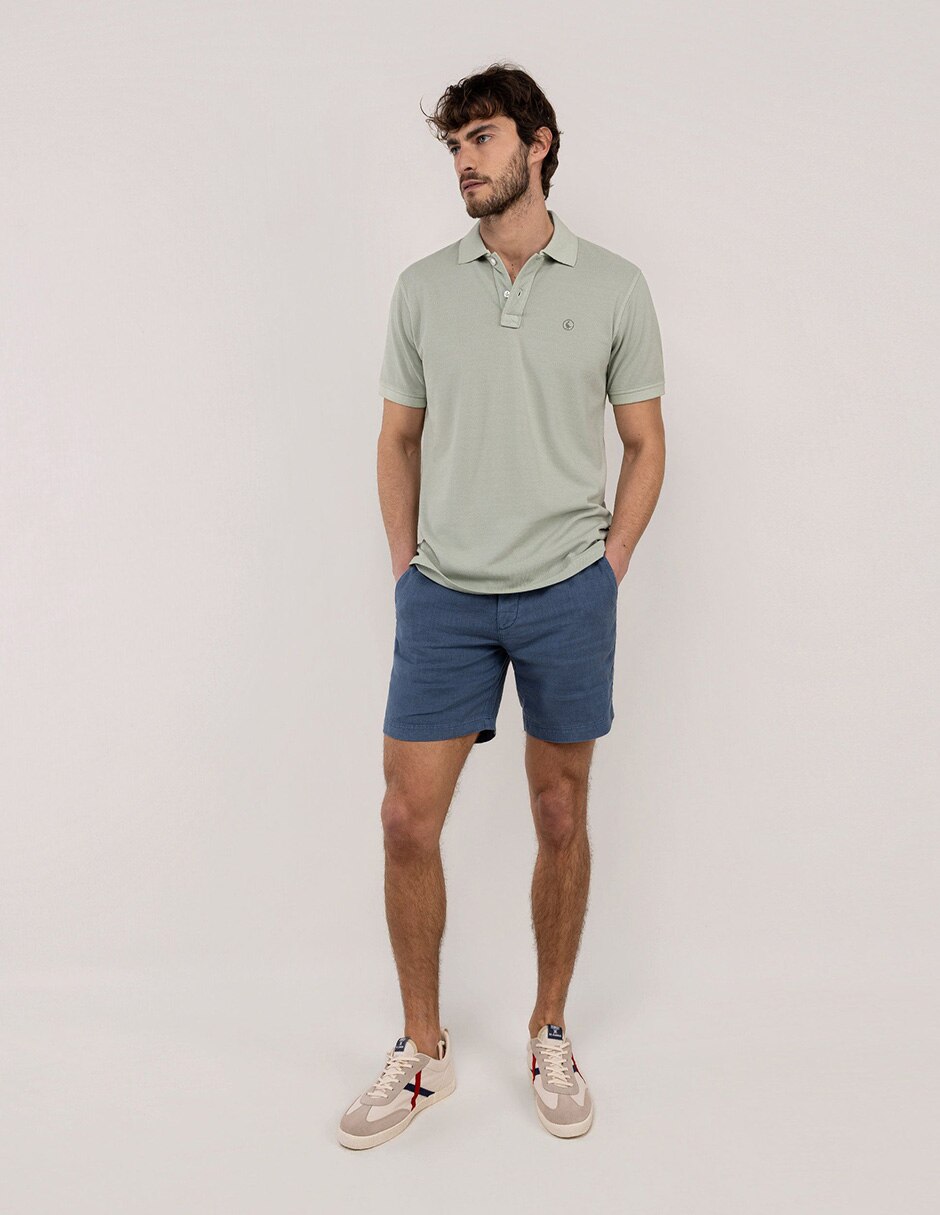 Playera cuello polo para hombre 6