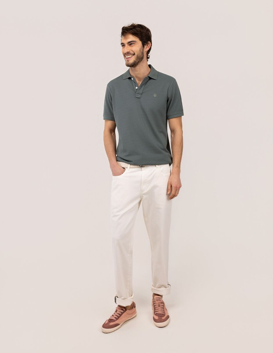 Playera cuello polo para hombre 4