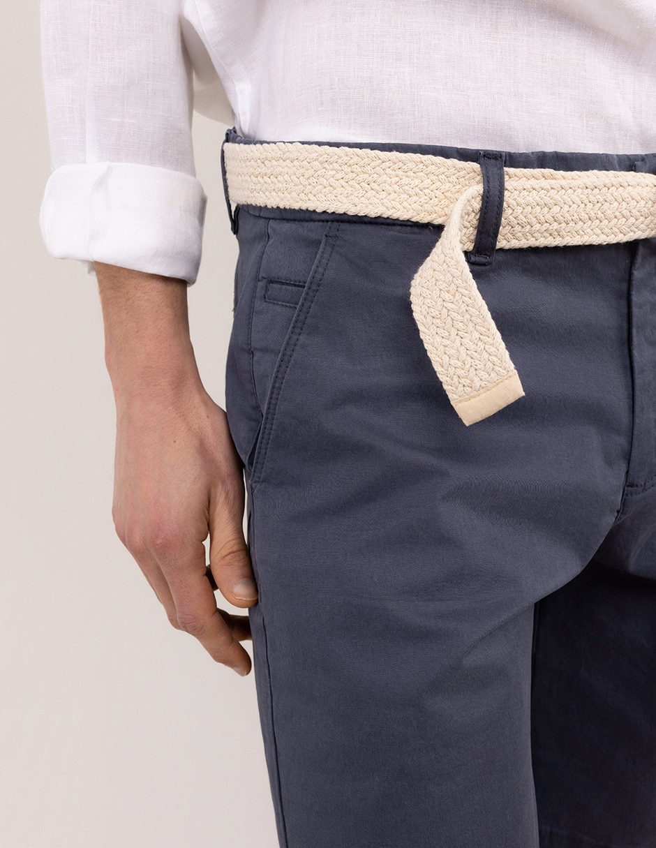 Bermuda de algodón para hombre 8