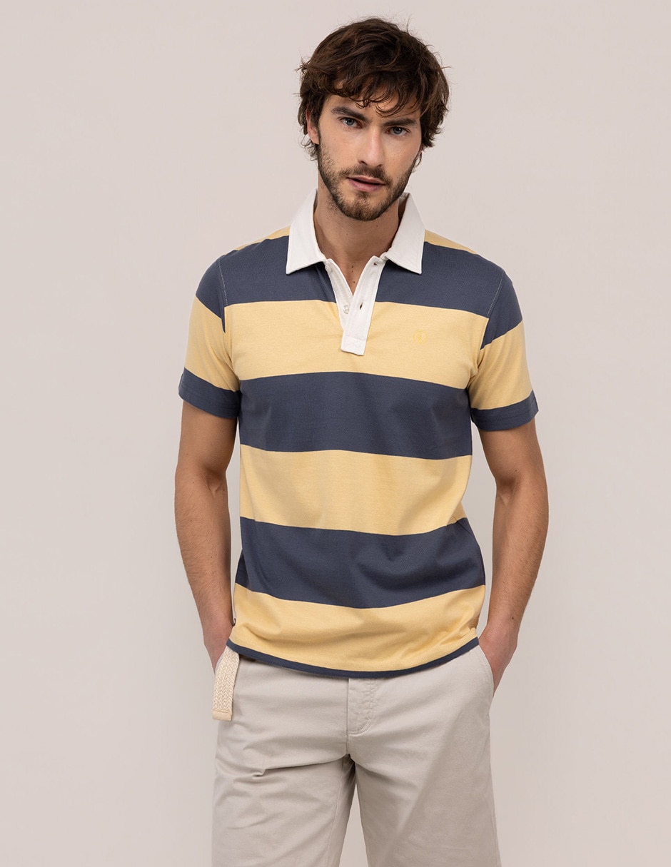 Playera tipo polo para hombre