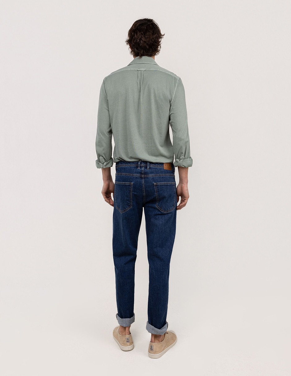 Jeans regular para hombre 4