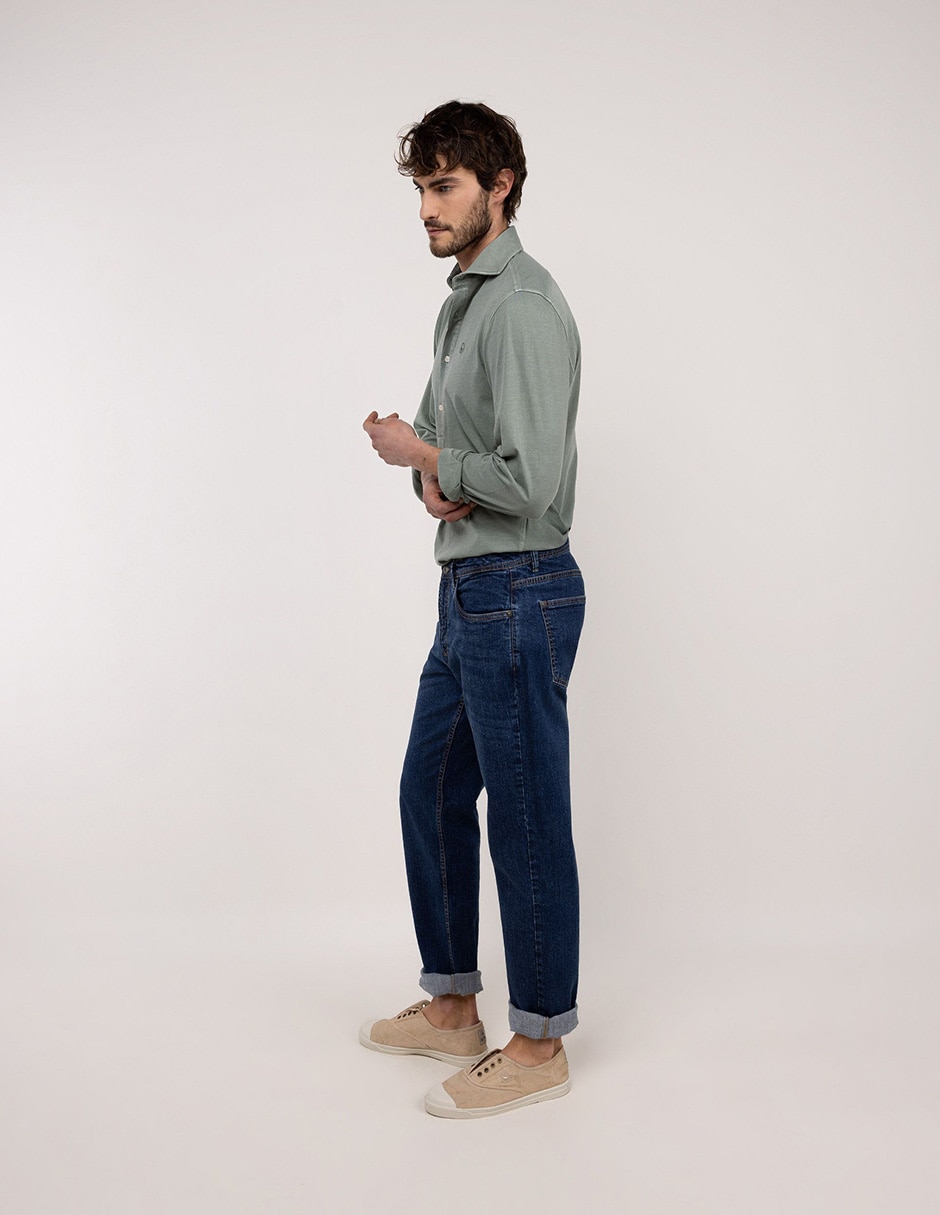 Jeans regular para hombre 5