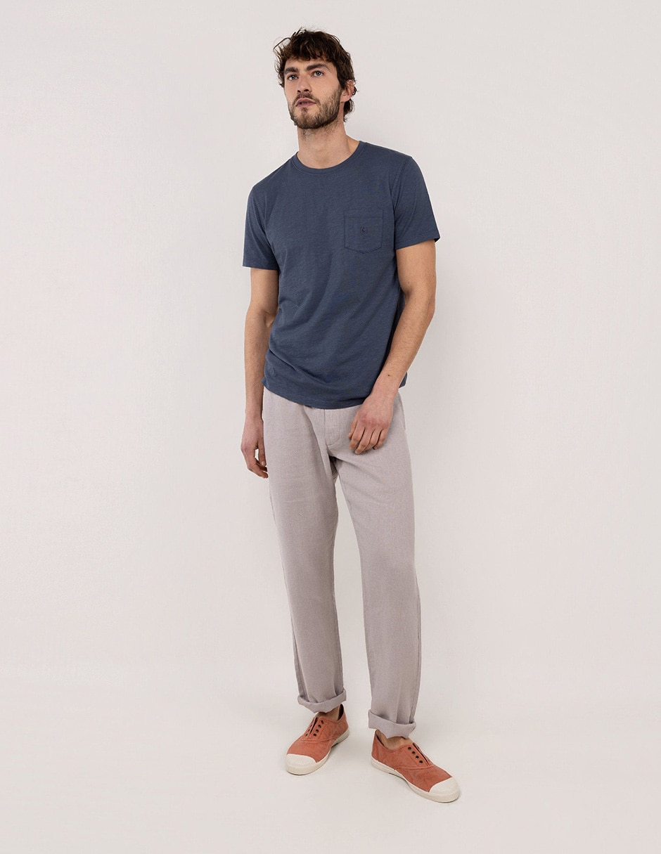 PANTALON EL GANSO 1020S26005, 38, GRIS