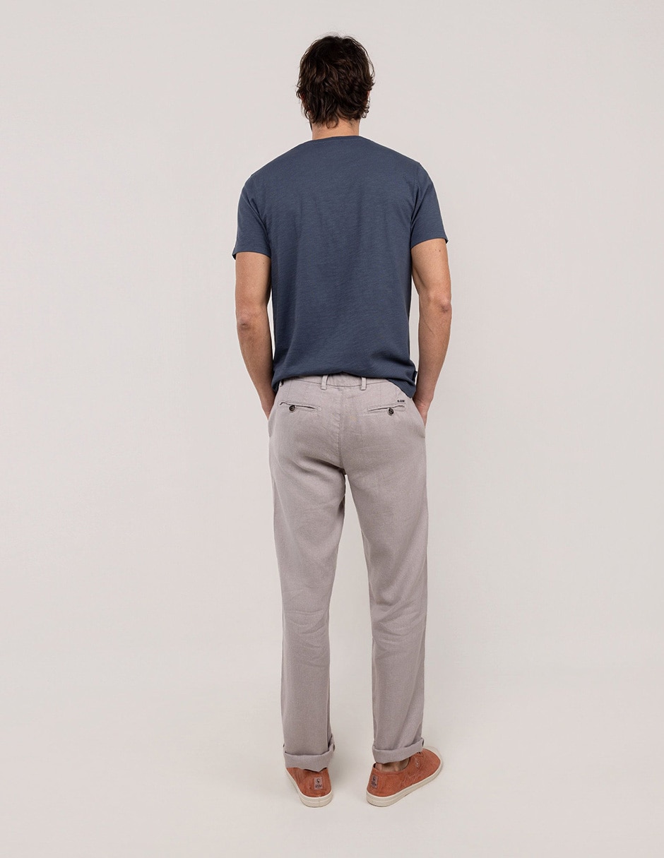PANTALON EL GANSO 1020S26005, 38, GRIS