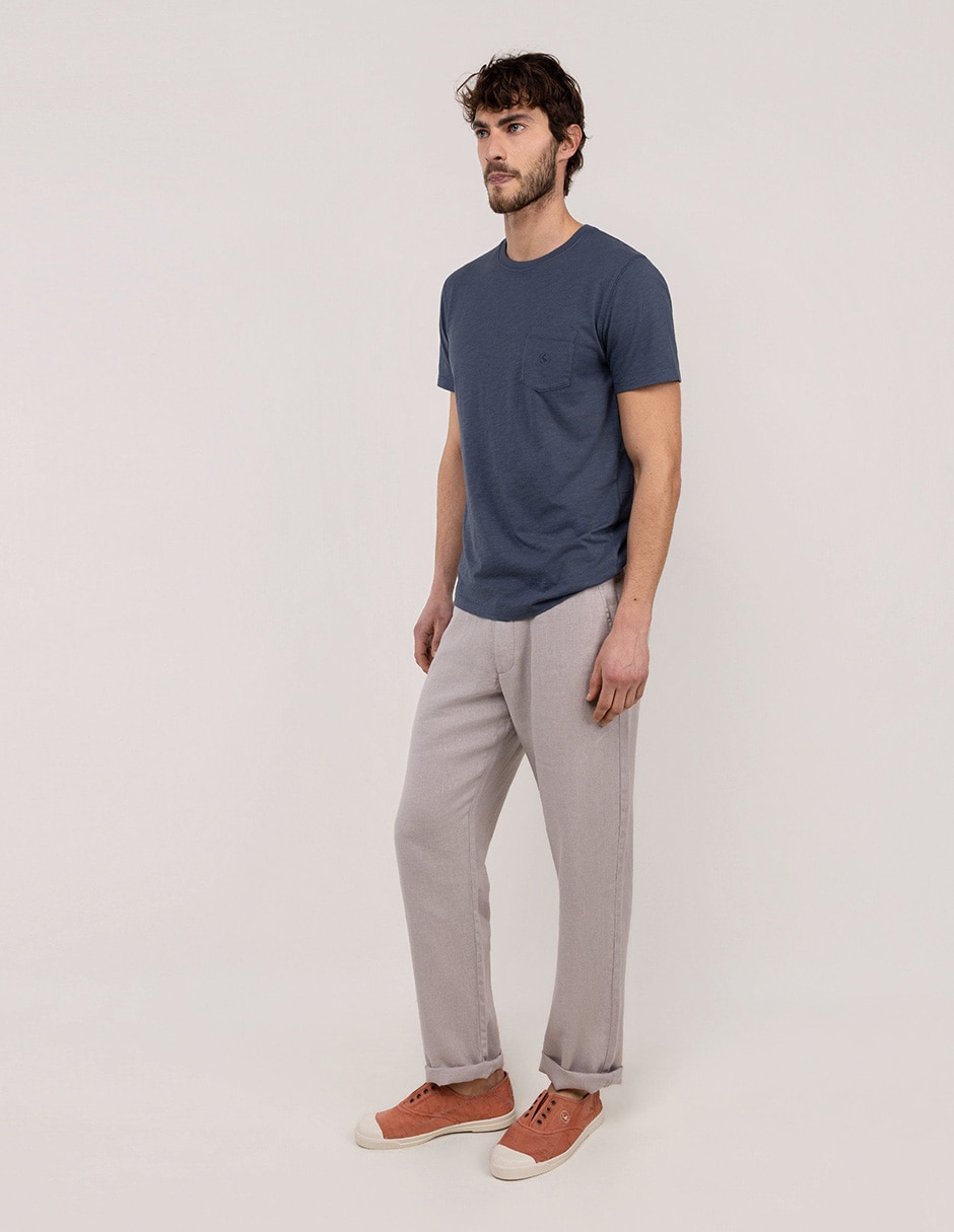 PANTALON EL GANSO 1020S26005, 38, GRIS