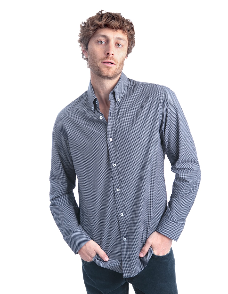 Camisa casual manga larga para hombre Camisa casual manga larga para hombre