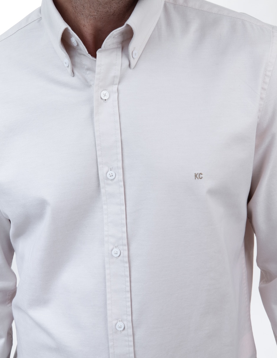 Camisa casual de algodón manga larga para hombre 3