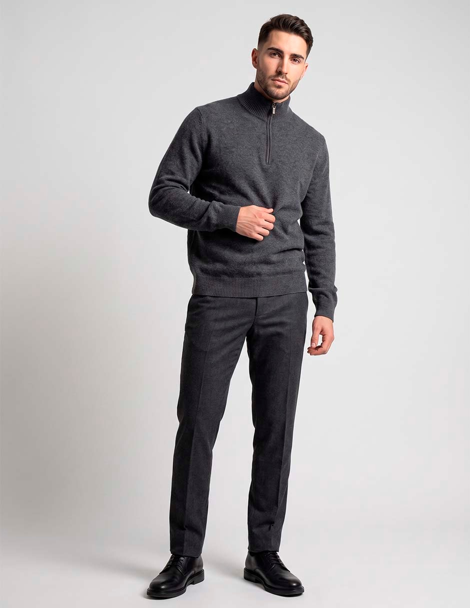 Suéter cuello alto para hombre