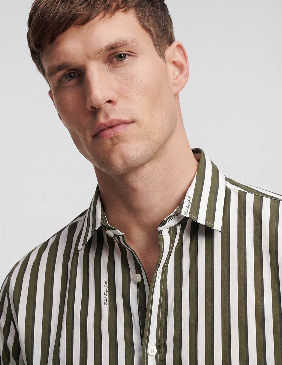 Camisa casual manga corta para hombre 3