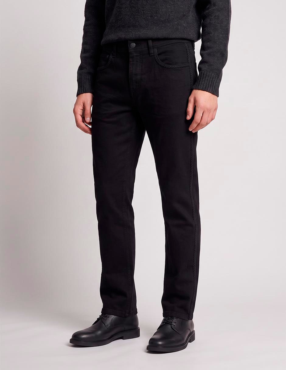 Pantalón casual slim para hombre