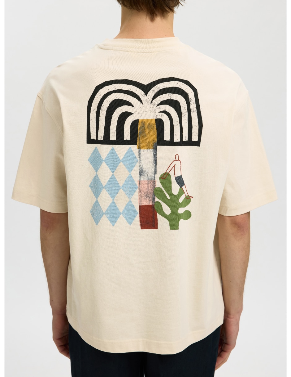 Playera cuello redondo para hombre 2