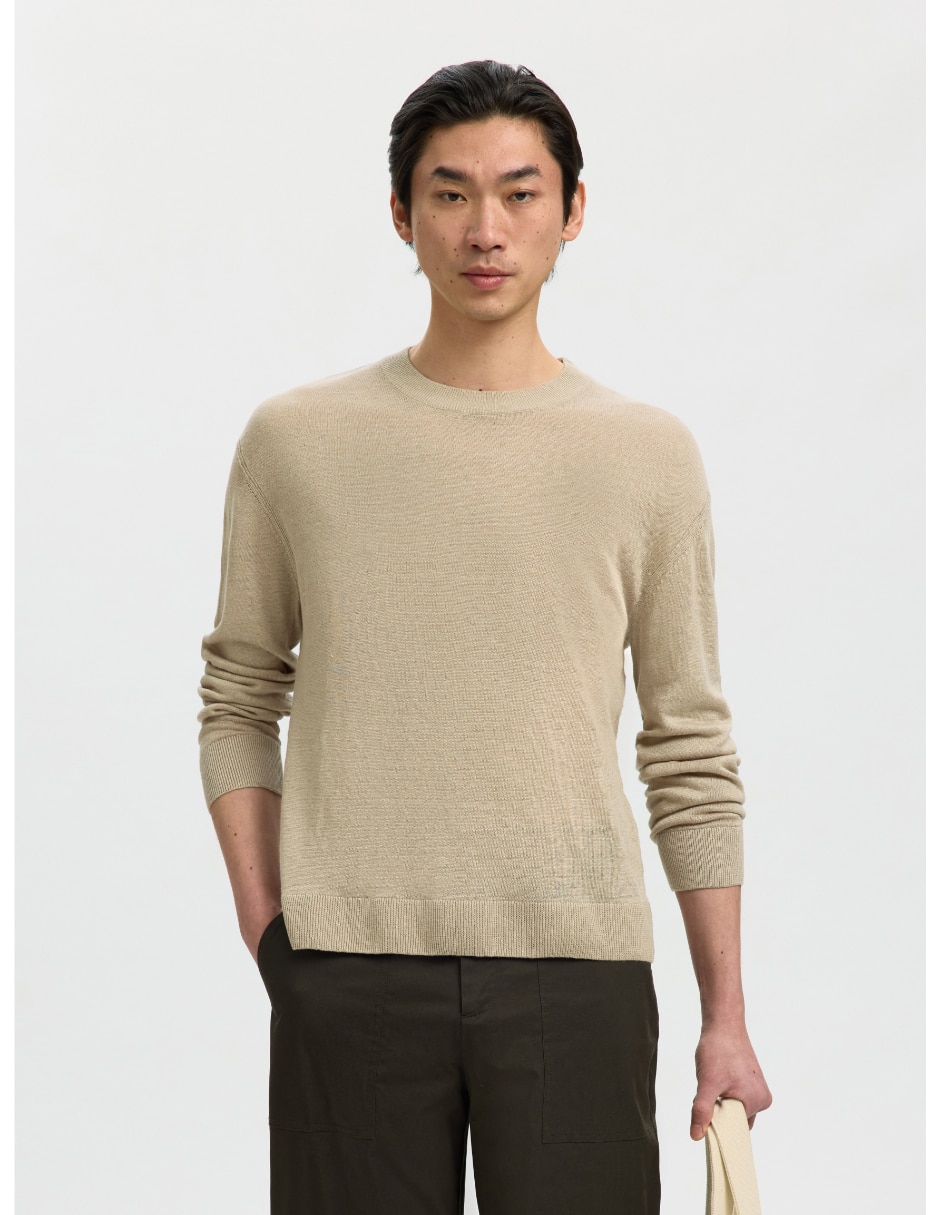 Suéter cuello redondo para hombre 1