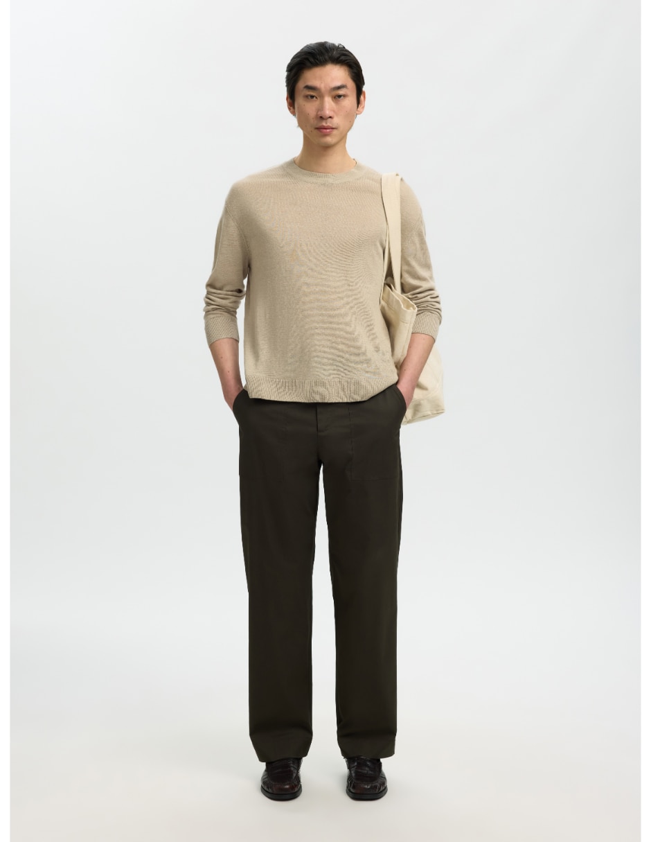 Suéter cuello redondo para hombre 4