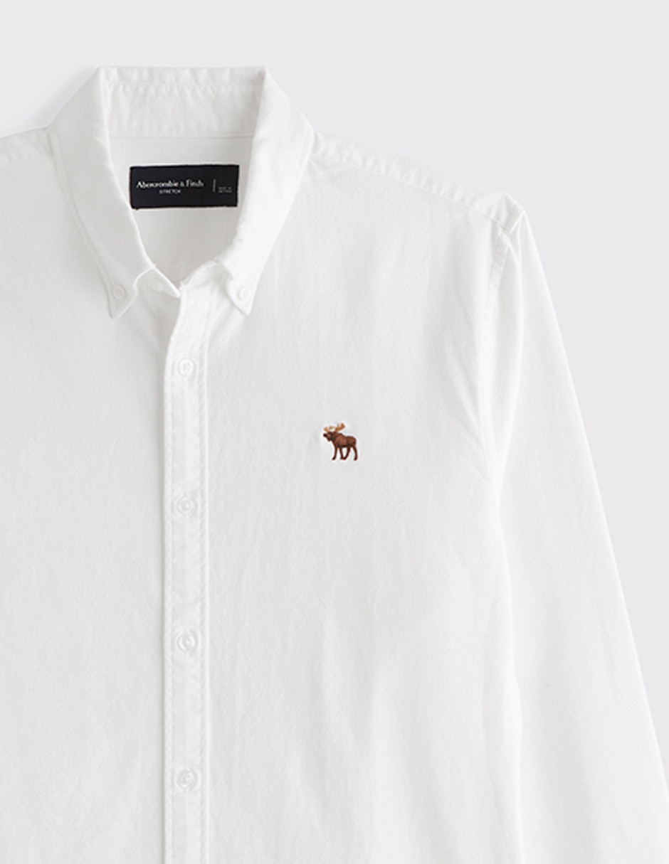 Camisa/sobrecamisa casual ba26 de algodón manga corta para hombre 3