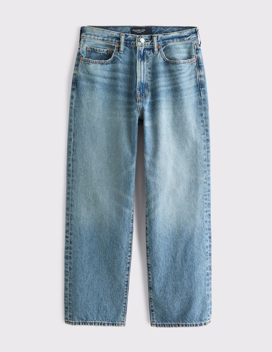 Jeans regular lavado claro para hombre Jeans regular lavado claro para hombre