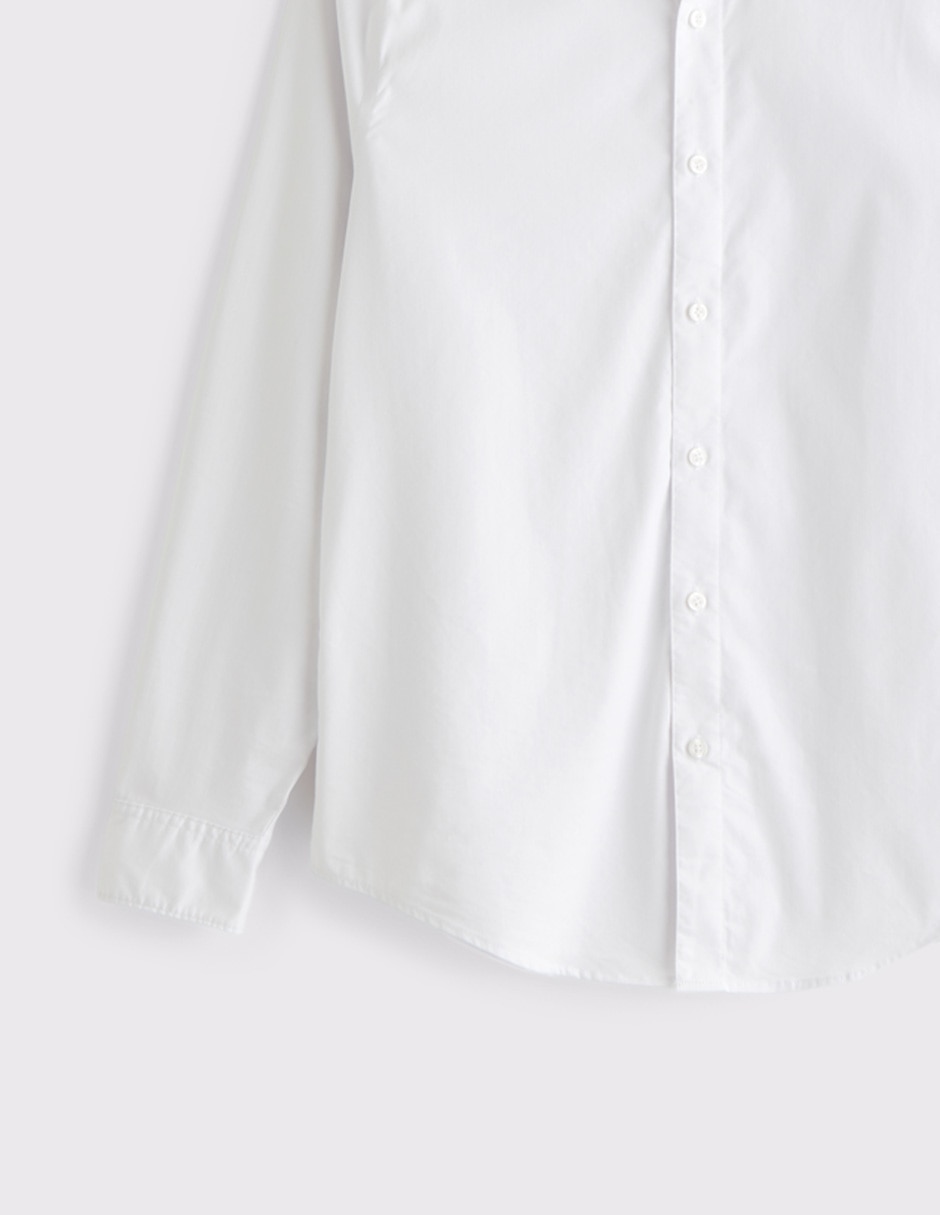 Camisa casual de algodón manga larga para hombre 2