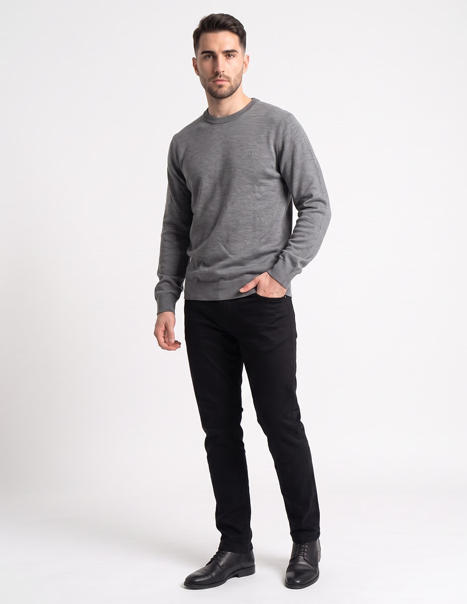 Suéter cuello redondo para hombre 3