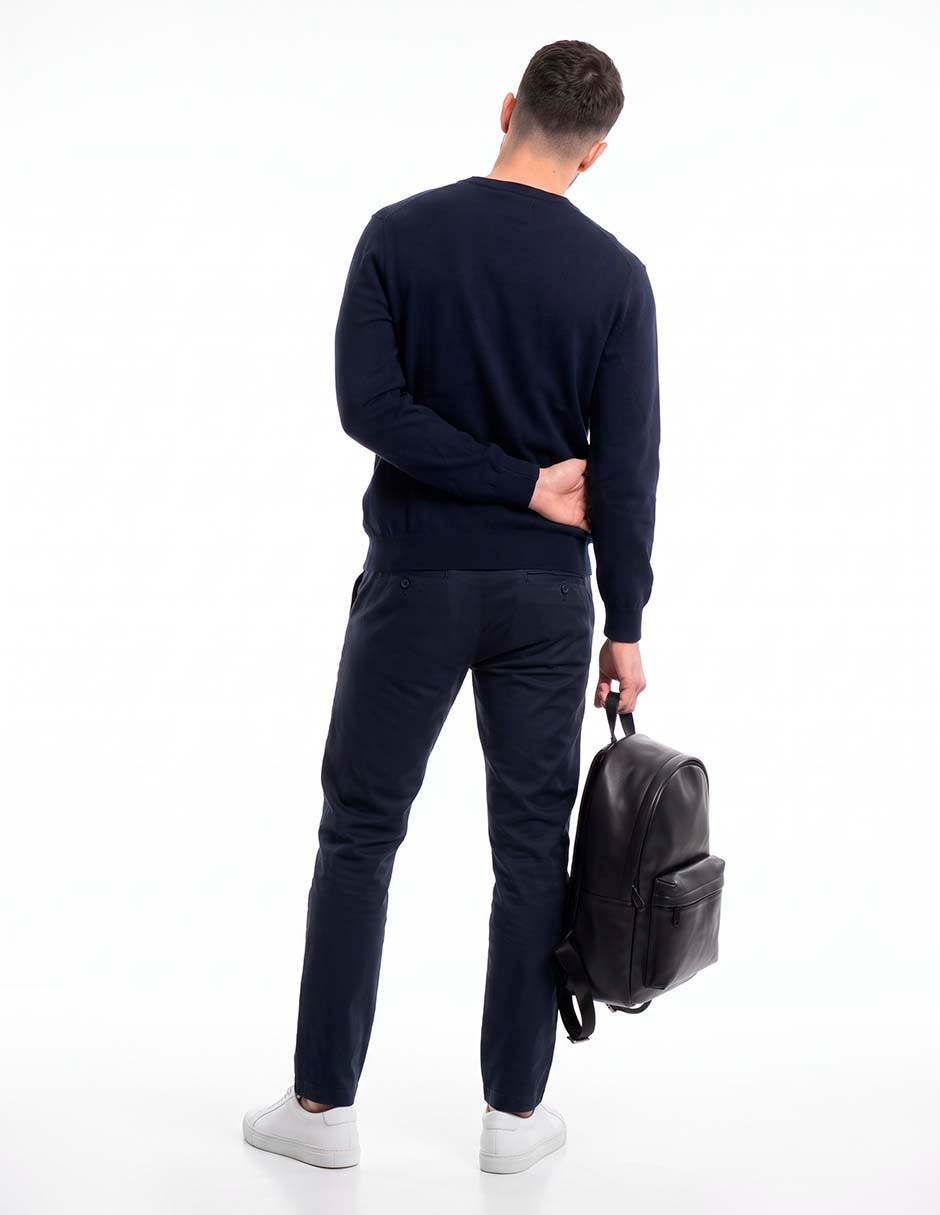 Suéter cuello redondo para hombre 4