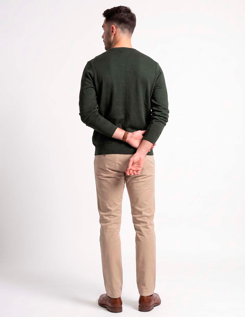 Suéter cuello redondo para hombre 4