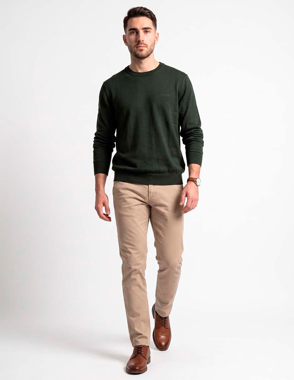 Suéter cuello redondo para hombre 3