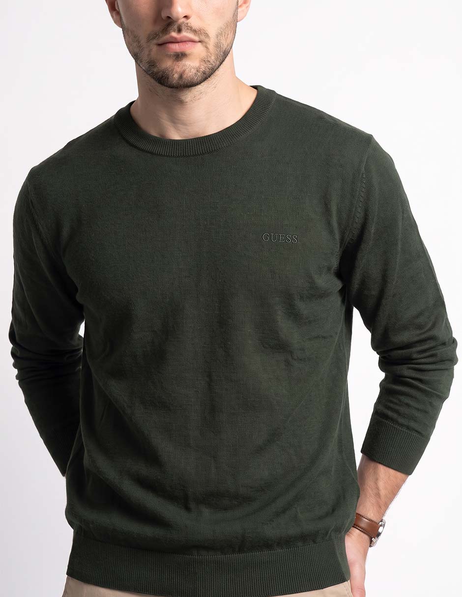 Suéter cuello redondo para hombre 2