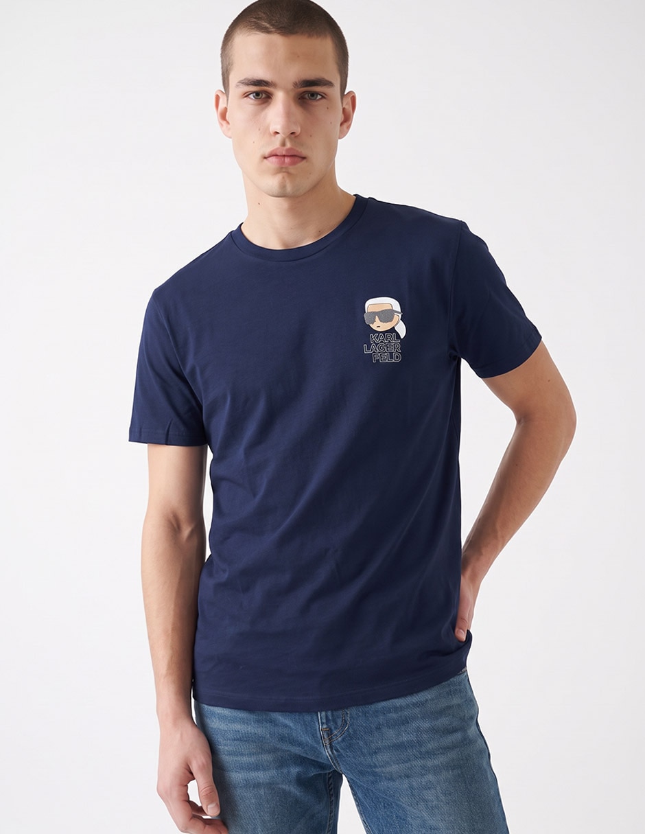 Playera cuello redondo para hombre